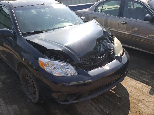 2T1KR32E17C626584 - 2007 TOYOTA COROLLA MA BLACK photo 9