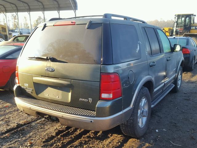 1FMDU84W24ZA50396 - 2004 FORD EXPLORER E GREEN photo 4