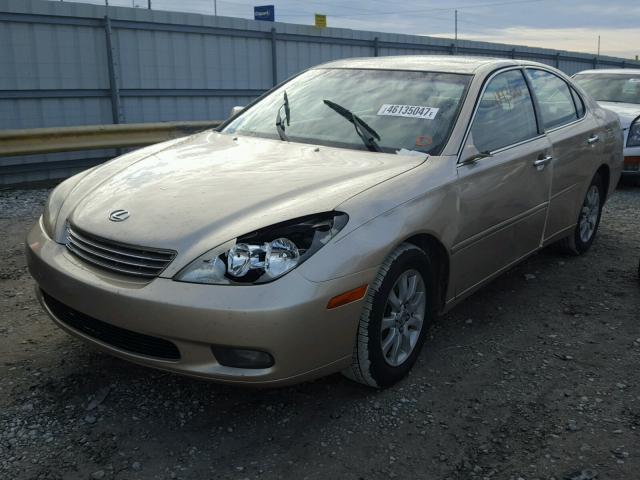 JTHBF30G636020663 - 2003 LEXUS ES 300 BEIGE photo 2