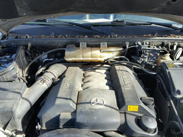 4JGAB72E5XA083036 - 1999 MERCEDES-BENZ ML 430 银色 照片 7
