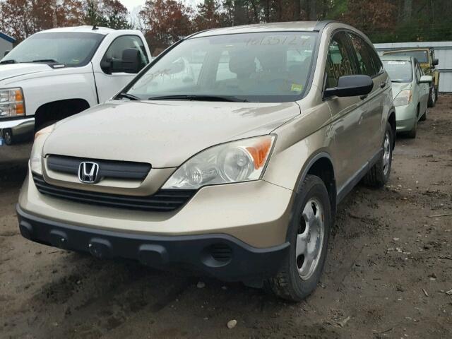 JHLRE38318C004581 - 2008 HONDA CR-V LX GRAY photo 2