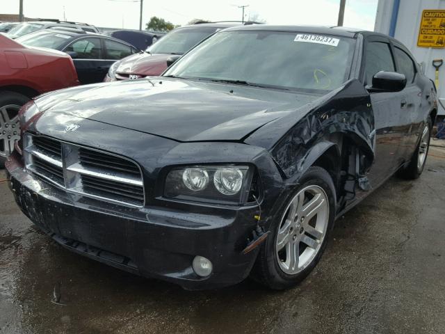 2B3KA53H36H222865 - 2006 DODGE CHARGER R/ BLACK photo 2