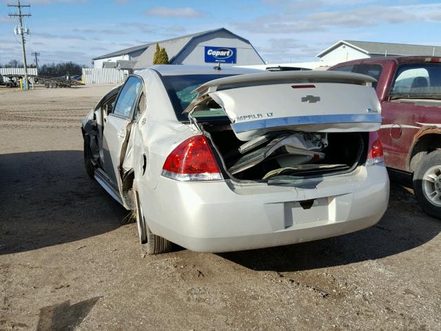 2G1WT57K091106447 - 2009 CHEVROLET IMPALA 1LT TAN photo 3