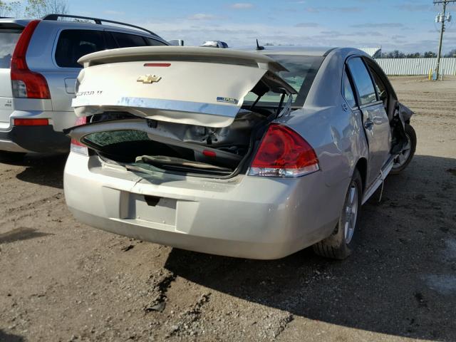 2G1WT57K091106447 - 2009 CHEVROLET IMPALA 1LT TAN photo 4