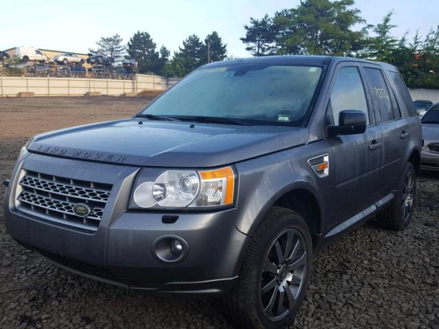 SALFT24N68H077593 - 2008 LAND ROVER LR2 HSE TE GRAY photo 2