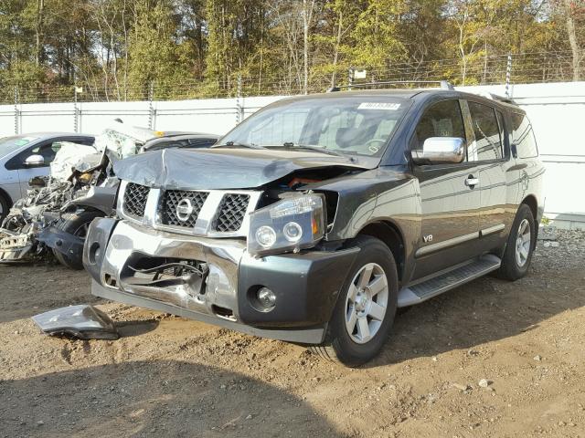 5N1AA08A35N707663 - 2005 NISSAN ARMADA SE GREEN photo 2