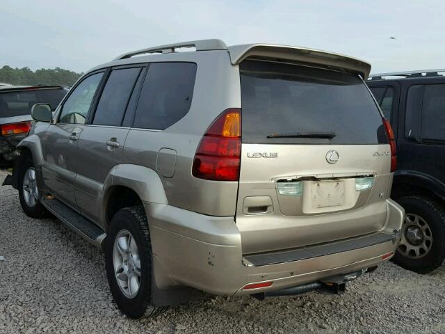 JTJBT20X230014444 - 2003 LEXUS GX 470 BROWN photo 3