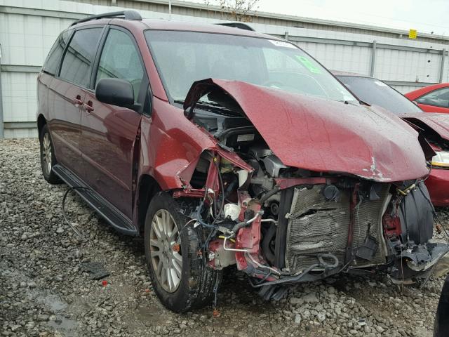 5TDBK23C99S025140 - 2009 TOYOTA SIENNA LE MAROON photo 1