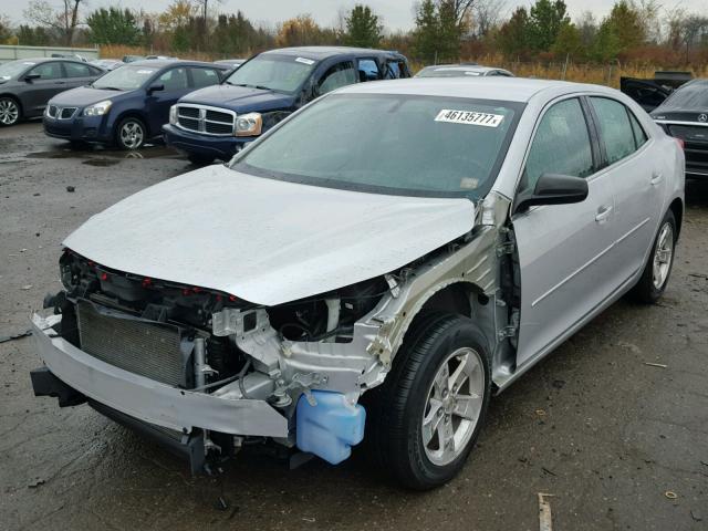 1G11B5SA0DF131622 - 2013 CHEVROLET MALIBU LS SILVER photo 2