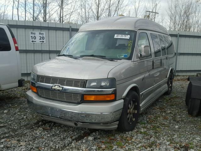 1GBFH15T961140759 - 2006 CHEVROLET EXPRESS G1 TAN photo 2