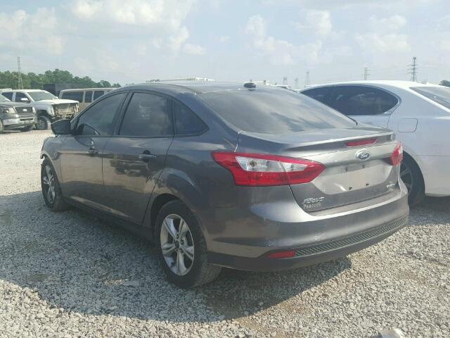 1FADP3F24EL229249 - 2014 FORD FOCUS SE GRAY photo 3