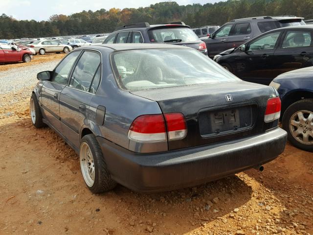 2HGEJ6600TH505602 - 1996 HONDA CIVIC LX BLUE photo 3