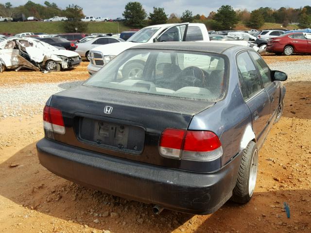 2HGEJ6600TH505602 - 1996 HONDA CIVIC LX BLUE photo 4