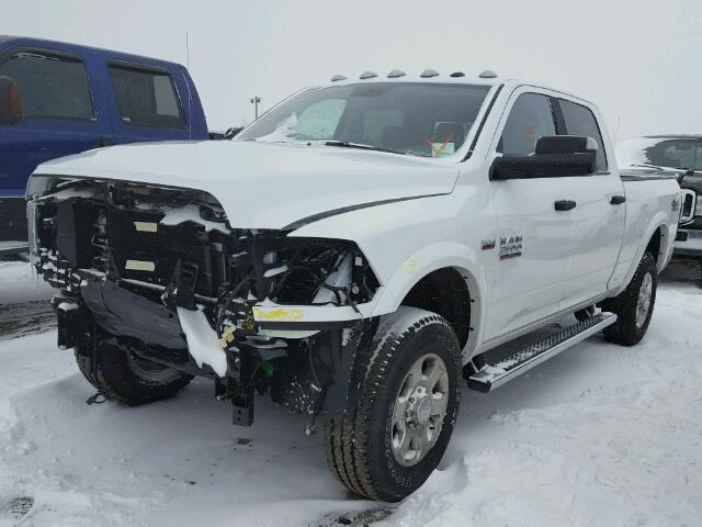 3C6UR5DJ9HG755539 - 2017 RAM 2500 SLT WHITE photo 2