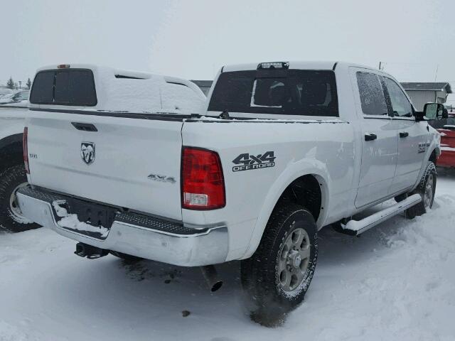 3C6UR5DJ9HG755539 - 2017 RAM 2500 SLT WHITE photo 4