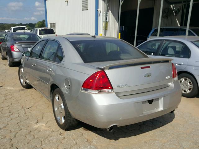 2G1WD58C179172993 - 2007 CHEVROLET IMPALA SUP 白色 照片 3