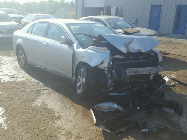 1G1ZC5EUXBF121957 - 2011 CHEVROLET MALIBU 1LT SILVER photo 1