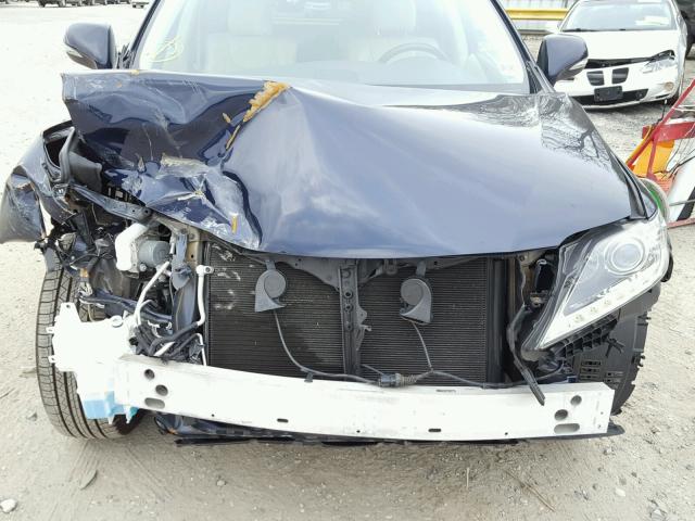 2T2BK1BA6EC227927 - 2014 LEXUS RX 350 BLUE photo 7