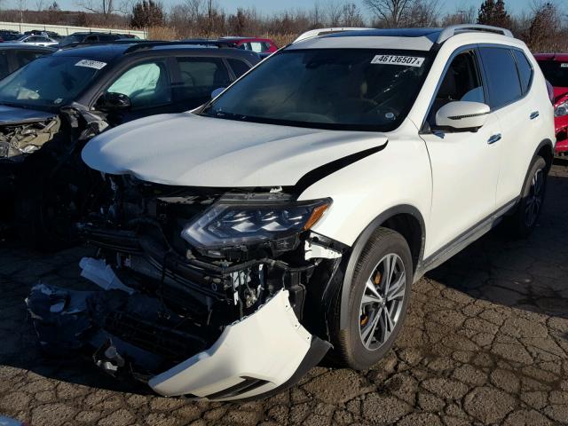 JN8AT2MVXHW259959 - 2017 NISSAN ROGUE S WHITE photo 2