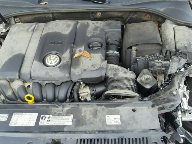 1VWAP7A37DC148553 - 2013 VOLKSWAGEN PASSAT S SILVER photo 7