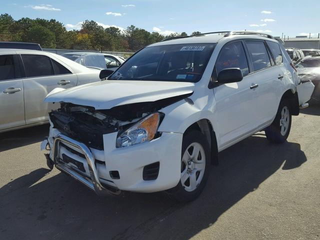 2T3BF4DV3BW148789 - 2011 TOYOTA RAV4 WHITE photo 2