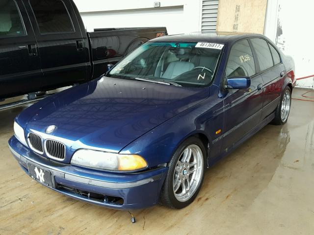 WBADN6346YGM66973 - 2000 BMW 540 I AUTO BLUE photo 2