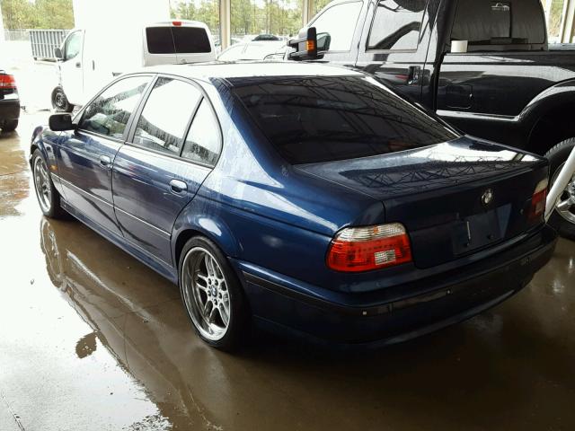 WBADN6346YGM66973 - 2000 BMW 540 I AUTO BLUE photo 3