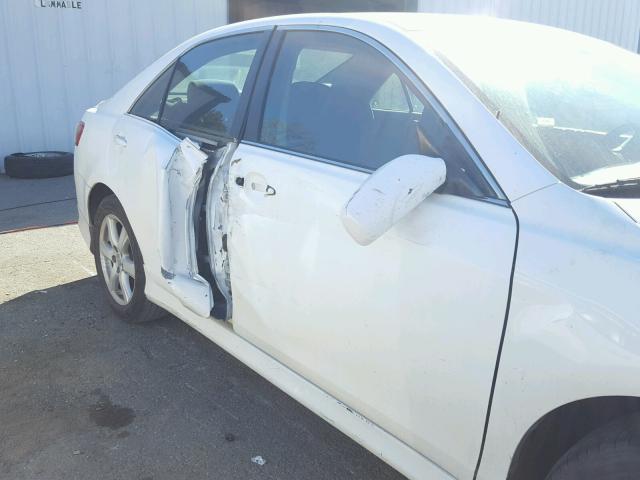 4T1BE46K17U561056 - 2007 TOYOTA CAMRY NEW WHITE photo 9