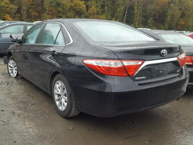 4T4BF1FK9FR478541 - 2015 TOYOTA CAMRY LE BLACK photo 3