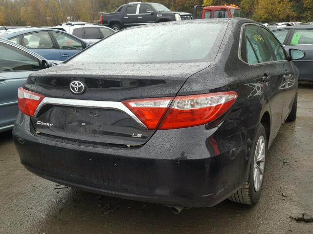 4T4BF1FK9FR478541 - 2015 TOYOTA CAMRY LE BLACK photo 4