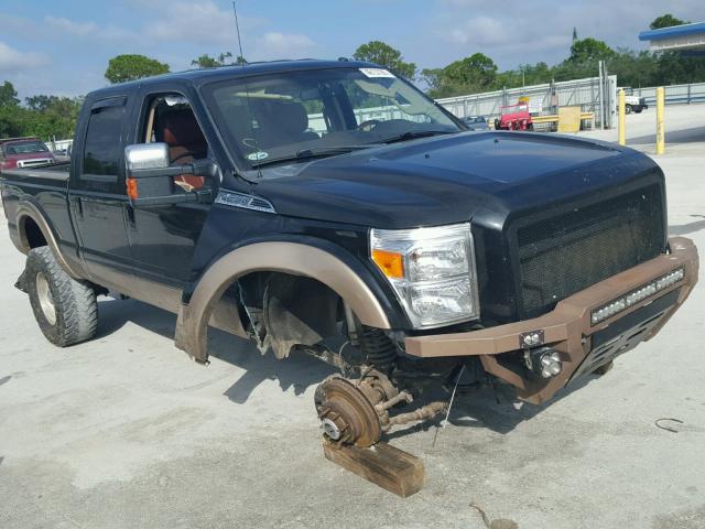 1FT7W2BT8EEA46332 - 2014 FORD F250 SUPER BLACK photo 1