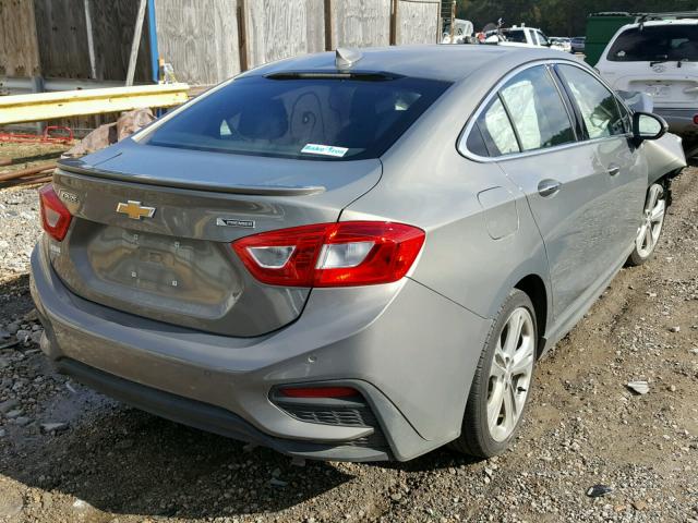 1G1BF5SM4H7226672 - 2017 CHEVROLET CRUZE PREM GRAY photo 4