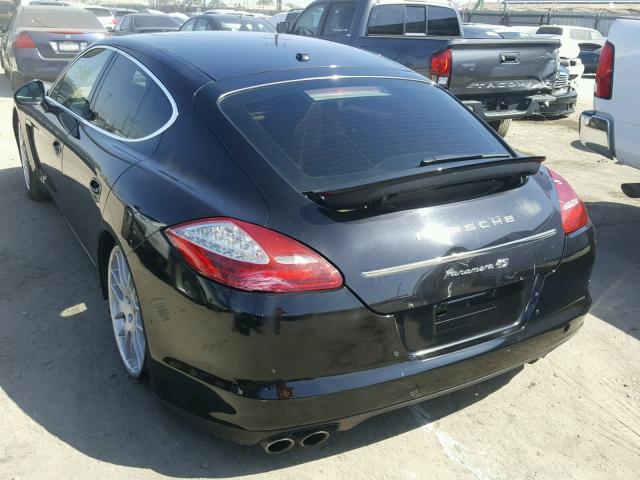 WP0AB2A7XAL063693 - 2010 PORSCHE PANAMERA S BLACK photo 3