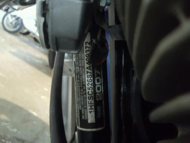 1HFSC52687A409372 - 2007 HONDA VTX1300 R BLUE photo 10