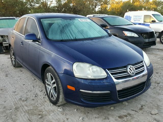 3VWSF81K86M694347 - 2006 VOLKSWAGEN JETTA 2.5 BLUE photo 1