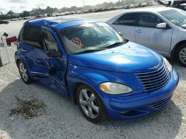 3C8FY78G84T346592 - 2004 CHRYSLER PT CRUISER BLUE photo 1