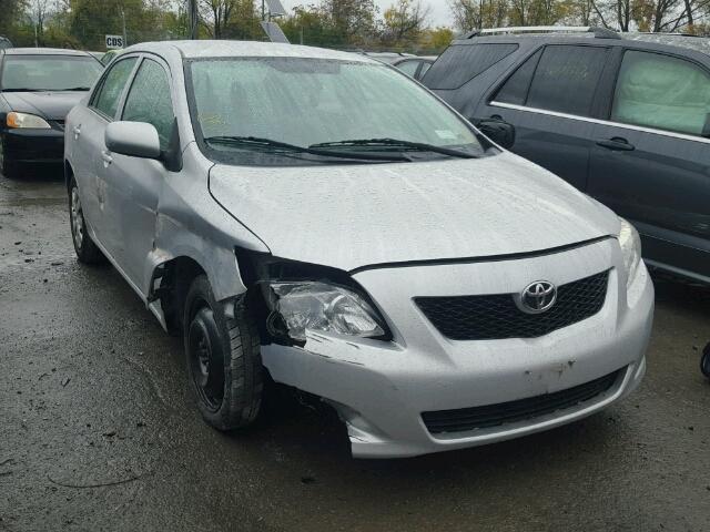 1NXBU40E79Z076851 - 2009 TOYOTA COROLLA BA SILVER photo 1