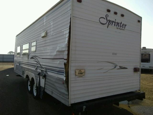 4YDT2482731209039 - 2003 KEYSTONE SPRINTER 白色 照片 3