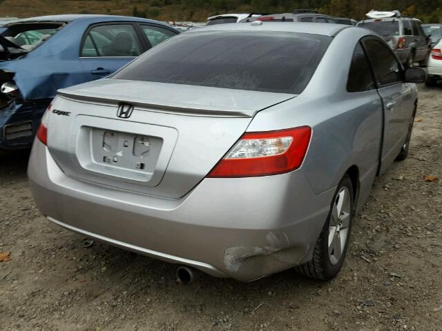 2HGFG12816H573008 - 2006 HONDA CIVIC EX SILVER photo 4