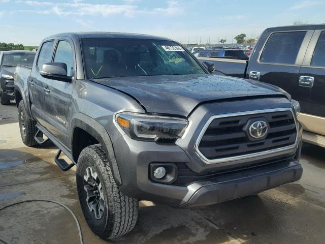 5TFCZ5AN1GX041846 - 2016 TOYOTA TACOMA DOU CHARCOAL photo 1