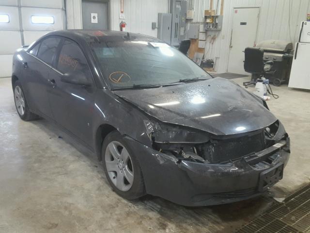 1G2ZG57B694160255 - 2009 PONTIAC G6 BLACK photo 1