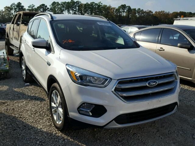 1FMCU0GDXHUC02984 - 2017 FORD ESCAPE SE WHITE photo 1