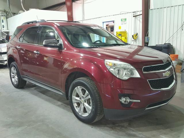 2CNALFEC0B6413639 - 2011 CHEVROLET EQUINOX LT MAROON photo 1