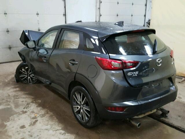 JM1DKFC70H0149866 - 2017 MAZDA CX-3 TOURI GRAY photo 3