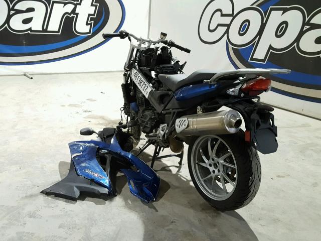 WB10B1300FZF88255 - 2015 BMW F800 GT BLUE photo 3