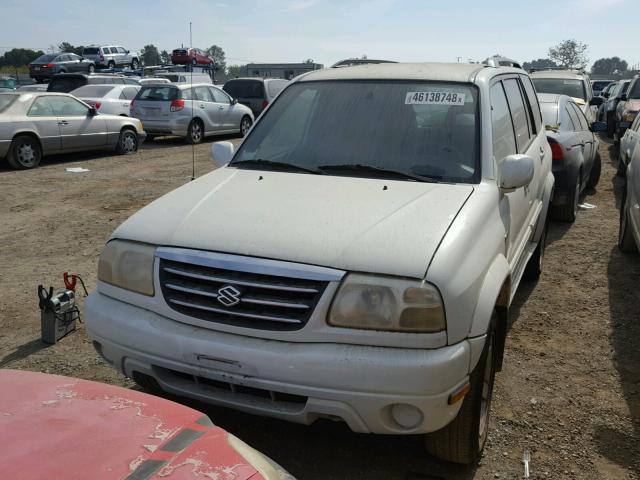 JS3TX92V124131148 - 2002 SUZUKI XL7 PLUS WHITE photo 2