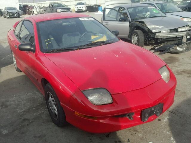 1G2JB1244V7613732 - 1997 PONTIAC SUNFIRE SE RED photo 1