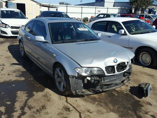 WBABD334X6PM51012 - 2006 BMW 325 CI Srebrny zdjęcie 1