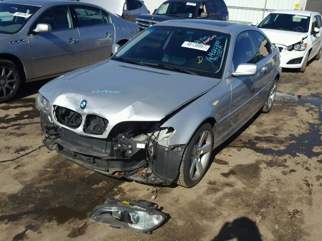 WBABD334X6PM51012 - 2006 BMW 325 CI SILVER photo 2