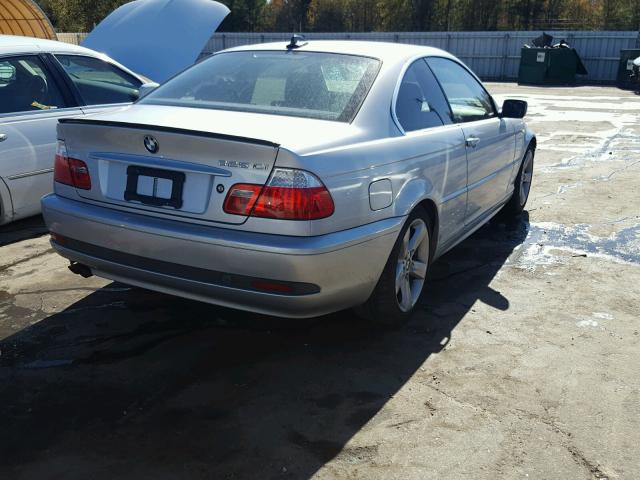 WBABD334X6PM51012 - 2006 BMW 325 CI Srebrny zdjęcie 4